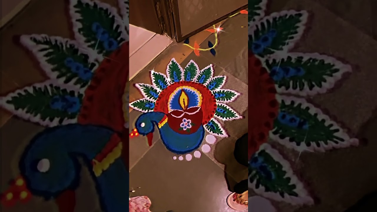 #makingrangoli