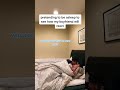 Tik tok prank - pretending to be asleep to see how my boyfriend will react (jo) #short