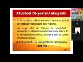 Clase 8, Rituales de la vida radiante, el ritual del despertar anticipado