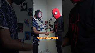 Easiest way to do the Spider-Man Handshake!🕷️🤝 #spiderman #tomholland #spidermanbrandnewday