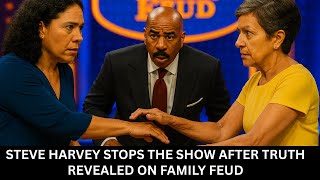 Steve Harvey Stops the Show After Truth Revealed on Family Feud 😳💔