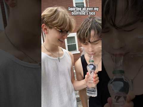 Squirting All Over My Boyfriend S Face Gay Bl Coupleprank Couplegoals Lgbt Lgbtq Prank