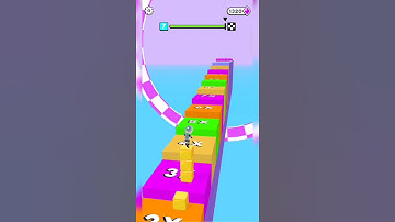 Cube Surfer - Android iOS Gameplay Walkthrough All Levels 7 Pro Mod Apk New Skin Game #Shorts