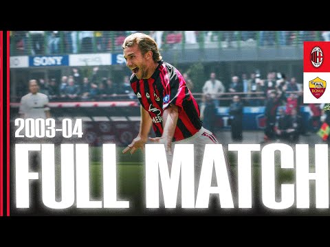 Shevchenko with the Scudetto Goal | AC Milan 1-0 Roma | Full Match Serie A 2003/04