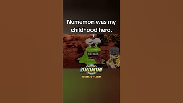 Numemon was my childhood hero in  Digimon World. #nostalgiaplaystation #retro #ps1 #retrogaming