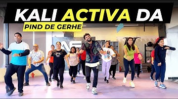 Kali Activa Da Dance | PIND DE GHERE Dance | Bhangra Dance Workout | FITNESS DANCE With RAHUL