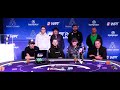 Table finale main event wpt prime aixenprovence 2024