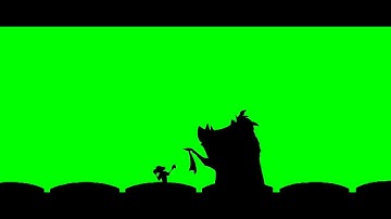 Timon and Pumbaa Interrupt 6 Green Screen (Widescreen Scope)