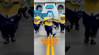 Minions 🍌🪩 Flash Mob at USS. #shorts #minions #universalstudios