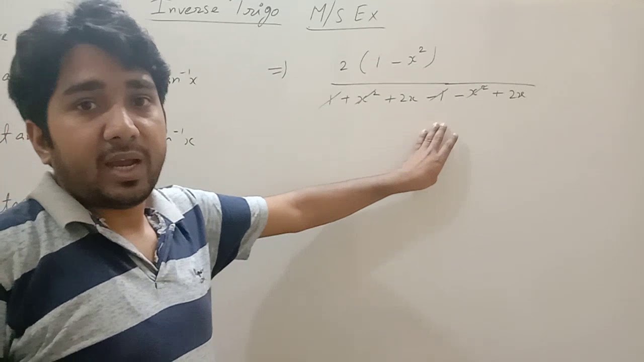 12th Maths Ch-2 Inverse Trigonometric Function part 8 - YouTube
