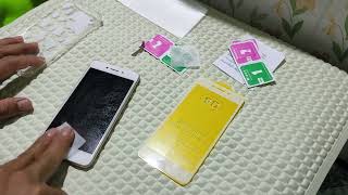 สอนเปลี่ยนฟิล์มกันกระแทกด้วยตนเอง oppo a37