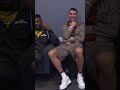 Cristiano Ronaldo and Francis Ngannou just chilling in the locker room 😅 #pflsuperfights