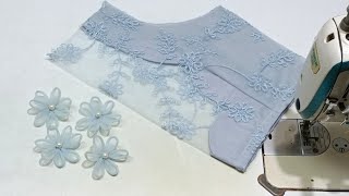 Net Blouse Ki Design Net Blouse Back Neck Design Cutting And Sching Net Blouse Designs