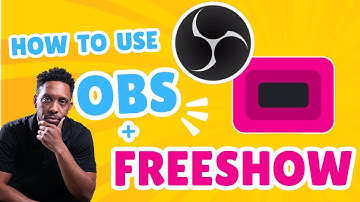 How to Use FreeShow with OBS for Church Service LiveStreams #propresenter #freeshow #obs #obsstudio