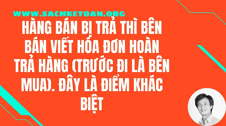 Hàng bán bị trả lại tiếng hàn là gì năm 2024