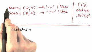 Search And Match - Design of Computer Programs