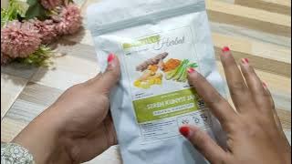 Download lagu UNBOXING TEH HERBAL VIRAL ( SEREH KUNYIT JAHE) MINUMAN HERBAL INSTAN || TEH RIMPANG DR ZAIDUL AKBAR