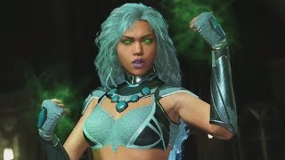 Starfire Vs Batmanblack Canary - New Intro Dialogues Injustice 2