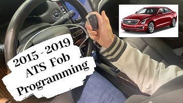 How To Program A Cadillac ATS Smart Key Remote Fob 2013 - 2019