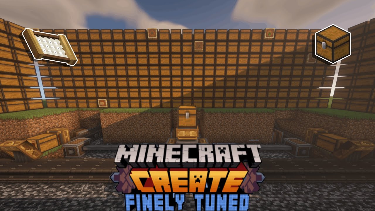 Minecraft Create Mod Sorting Minecraft create mod - how to sort everything in create - YouTube