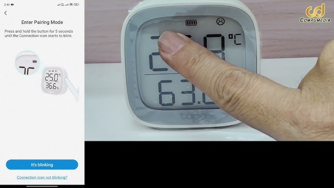 How to Setup Tapo T315 Smart Temperature and Humidity Monitor