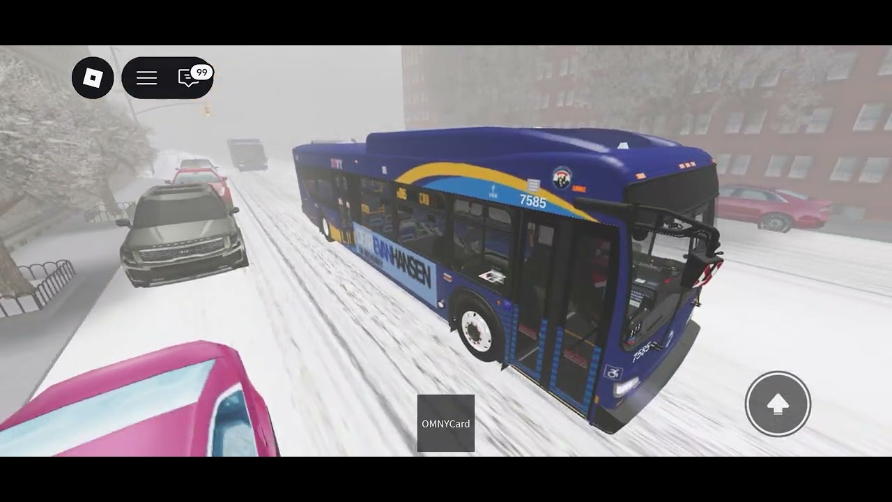Riding a 2018-19 XD40 Aeyses Signage on the M86 (MTARBO Roblox)