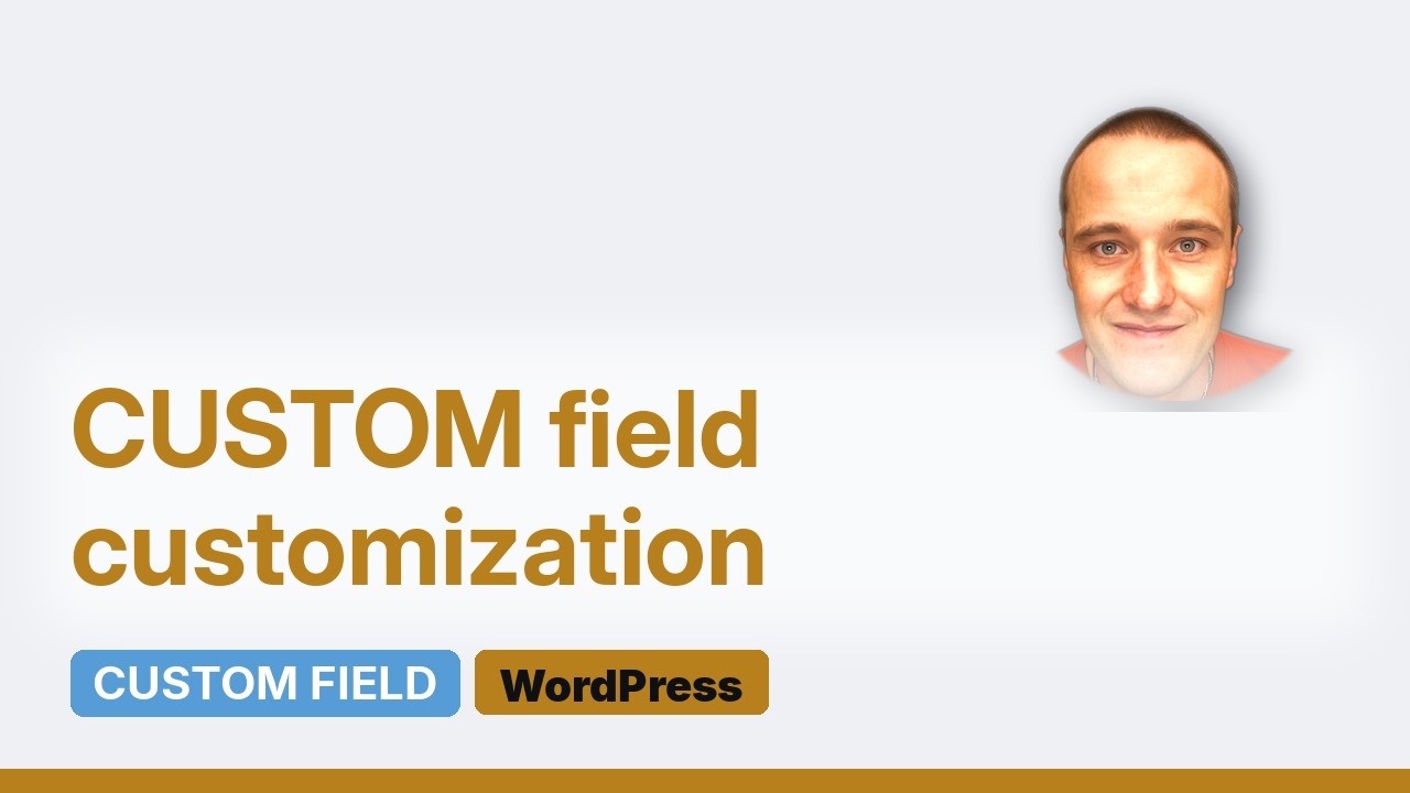 Wordpress: Adding custom fields to images - YouTube