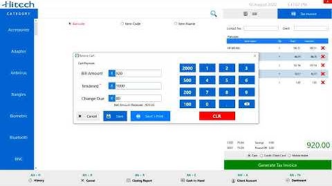 Free Hitech POS Billing Software Call for demo 6262989804 Free download www.billingsoftwareindia.in