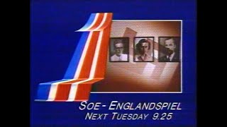 Tuesday 18th September 1984 BBC1 South - Tomorrow’s World - Football - Taxi - King’s Country