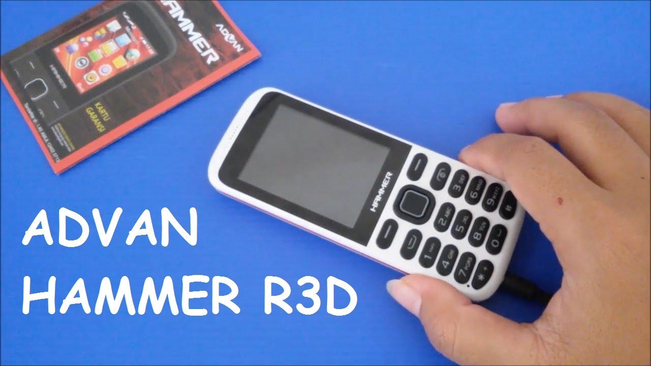 Unboxing (Review Gagal) Advan Hammer R3D, HP Murah Lengkap Beud - YouTube
