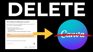 How To Delete Your Canva Account (STEP BY STEP)