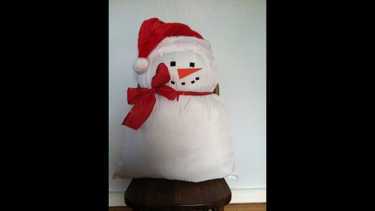 Do You Wanna Build a Snowman? – Practically Perfect Pillows