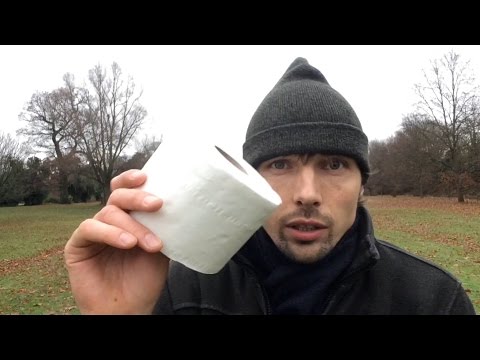 unrolling toilet paper even faster