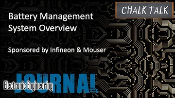 Battery Management System Overview -- Infineon