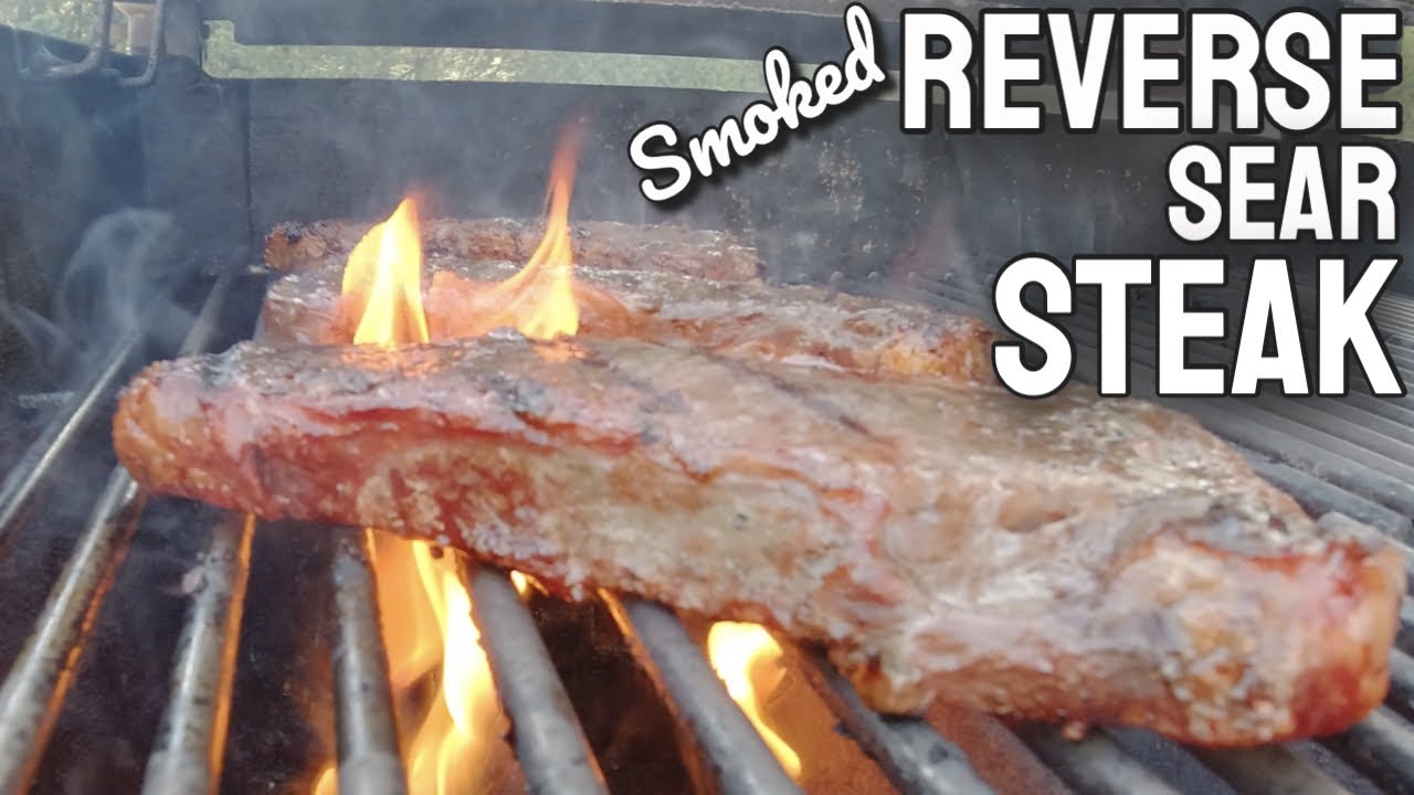 BBQ Reverse 🔥Searing🔥 Steak🥩on a Traeger Pellet Smoker & er Grill