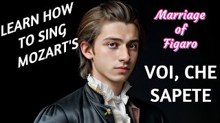 Singing Tips Guide to Mozart’s Aria “Voi Che Sapete”: Beginner Friendly Opera Tutorial