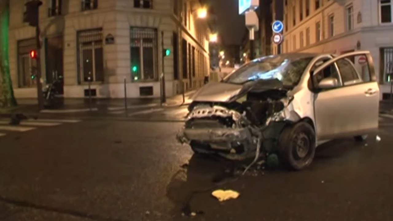 Crash, délit de fuite et garde à vue !