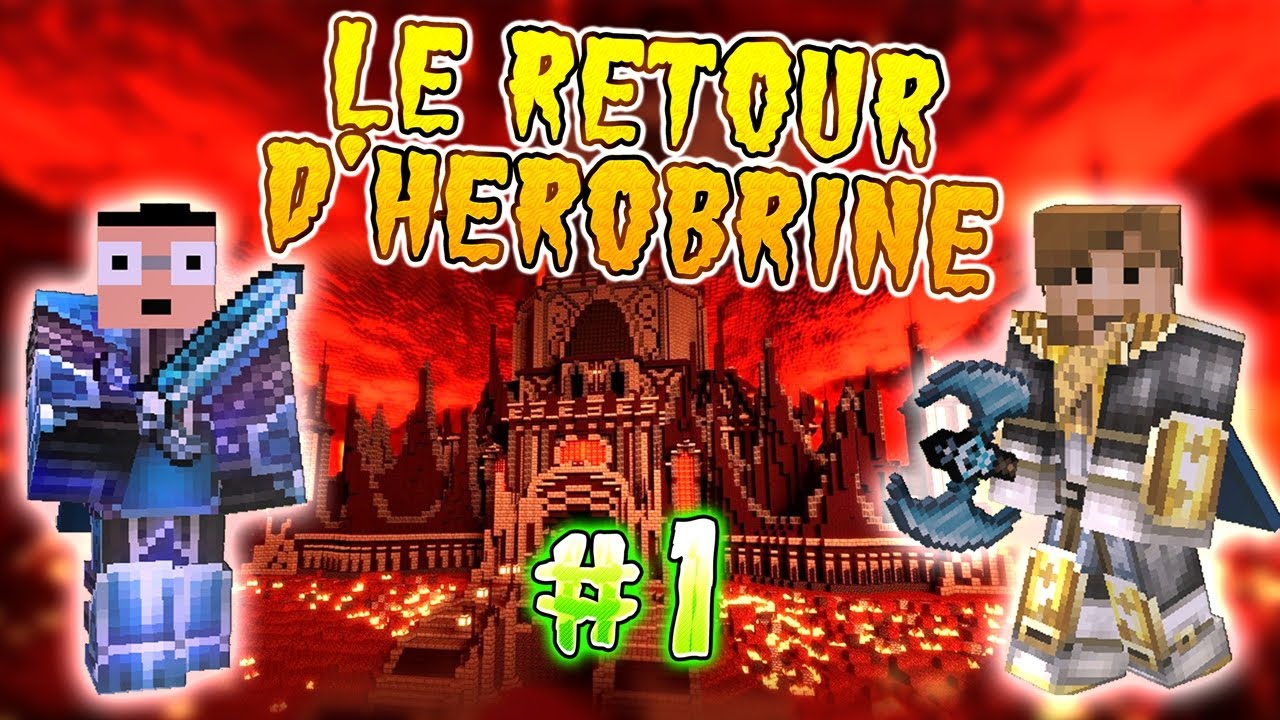 Le Retour d'Hérobrine - Ep. 1 - L'entrée des HEROS ! - Minecraft