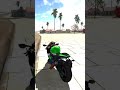 Kawasaki ninja funny stunt  technogame technogame shortyoutube short mrindianhacker