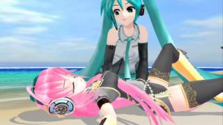 【MMD】- Miku Hatsune and Luka Megurine feat. IA - It's Not What You Think It Is!