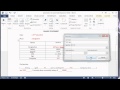 How to create MS Word document automatically with Dynamic fields