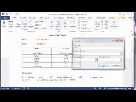 Video: Kā padarīt Word dokumentu dinamisku?