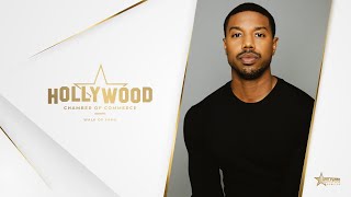 Michael B. Jordan  Live Walk of Fame Ceremony