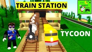 Johny Shows Roblox Train Station Tycoon With Train Simulator screenshot 4