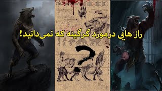 دروغ هایی که درمورد گرگینه ها می‌گویند!😱 | گرگینه ها چه کسانی هستند؟