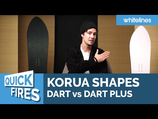 KORUA Shapes Dart vs Dart Plus  Whitelines Quickfire Reviews 