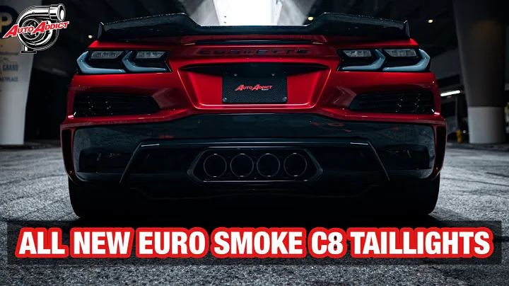2020-2024 Corvette C8 NEW EURO Amber Sequential Taillights Smoke Reflectors| @AutoAddictUSA