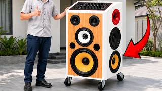Ultimate JBL Speaker Build! Turning an Old Water Purifier Into a Million-Dollar Bluetooth Speaker!