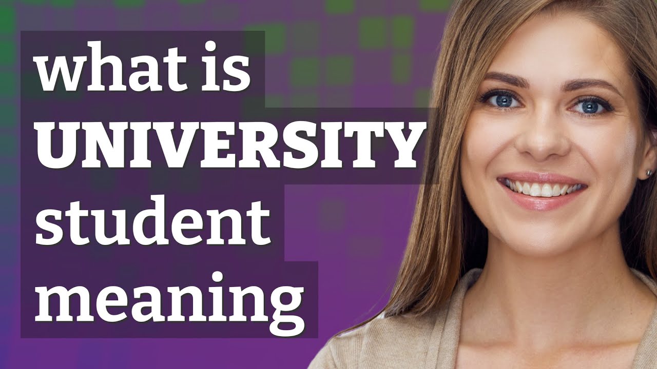 University student | meaning of University student