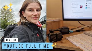 How I was able to quit my job to do Youtube vlogging FULL TIME!